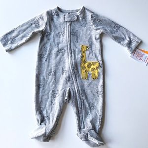 🍀 *SOLD* CARTER’S THERMAL FOOTIE PAJAMAS, 3 MO